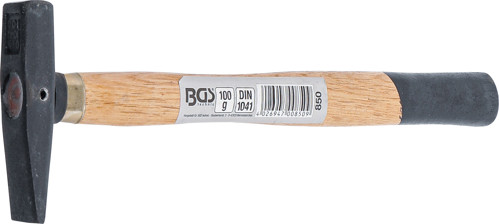BGS Schlosserhammer | Holz-Stiel | DIN 1041 | 100 g