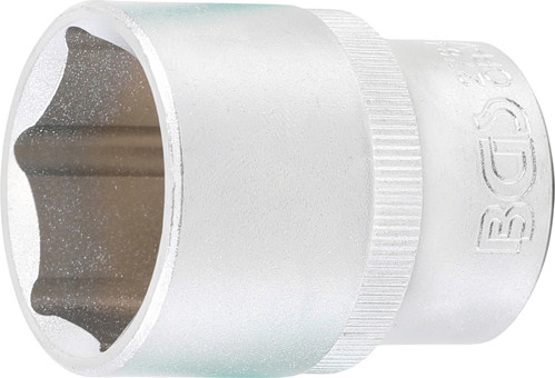 BGS Steckschlüssel-Einsatz Sechskant | Antrieb Innenvierkant 12,5 mm (1/2