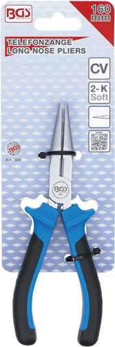 BGS Telefonzange | gerade | 160 mm