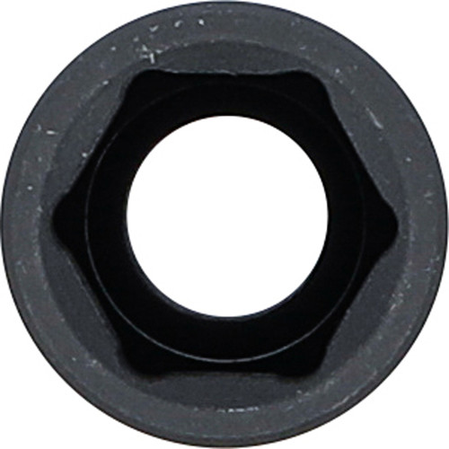 BGS Kraft-Steckschlüssel-Einsatz Sechskant, tief | Antrieb Innenvierkant 12,5 mm (1/2