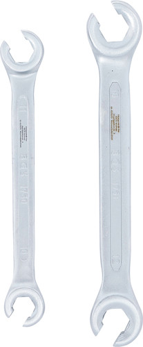 BGS Offener Doppel-Ringschlüssel-Satz | SW 10 x 11 / 12 x 13 mm | 2-tlg.