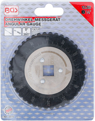 BGS Drehwinkel-Messsgerät zum Winkelanzug | Antrieb 12,5 mm (1/2