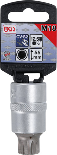 BGS Bit-Einsatz | Antrieb Innenvierkant 12,5 mm (1/2