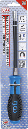 BGS Flexibler Sechskant-Schraubendreher | SW 6 mm