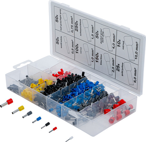 BGS Aderendhülsen-Sortiment | isoliert | 685-tlg.