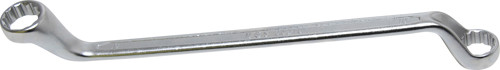 BGS Doppel-Ringschlüssel, gekröpft | SW 13 x 17 mm