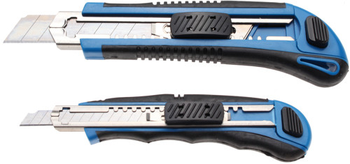 BGS Universal-Abbrechmesser-Satz | Klingenbreite 9 / 18 mm | 2-tlg.