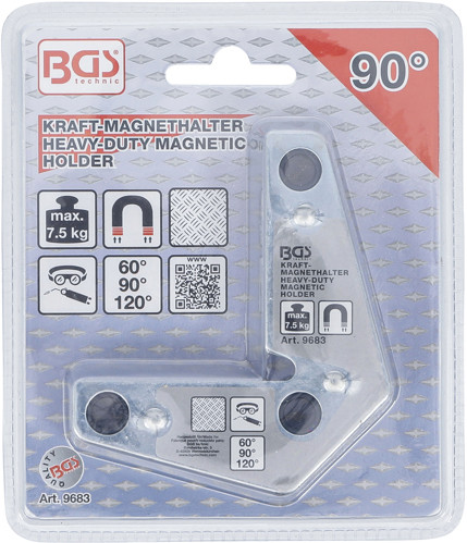 BGS Kraft-Magnethalter | L-Form