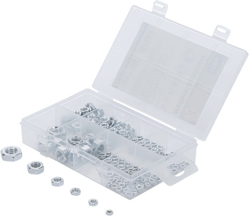 BGS Muttern-Sortiment | M3 - M10 | 150-tlg.