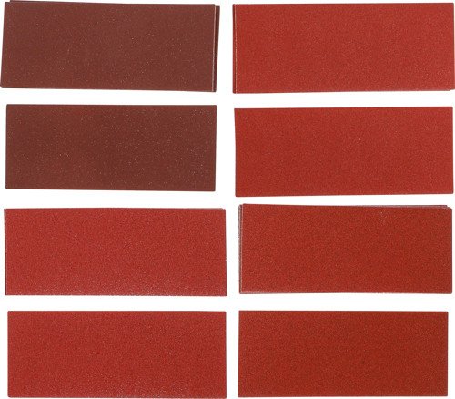 BGS Schleifblatt-Satz für Schwingschleifer / Handschleifer | 93 x 230 mm | K 60 - 180 | 25-tlg.