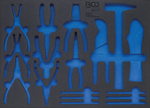 BGS Werkstattwageneinlage 3/3 | leer | für Art. 4011