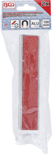 BGS Schraubstock-Schutzbacken | Aluminium | Breite 150 mm | 2-tlg.