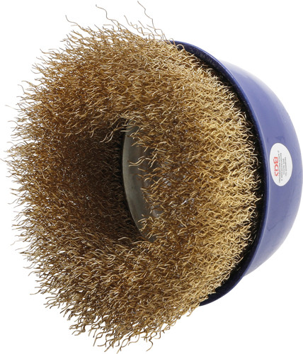 BGS Topfbürste | Aufnahme M14 x 2,0 mm | Ø 100 x 67 mm