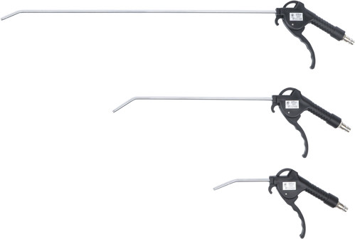 BGS Druckluft-Ausblaspistolen-Satz | 110 / 300 / 500 mm | 3-tlg.