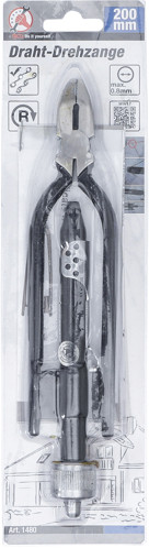 BGS Draht-Drehzange | mit Feder | 200 mm