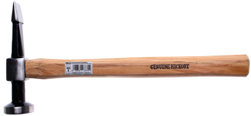 BGS Karosseriehammer | runder, flacher Kopf / gerade, horizontale Finne