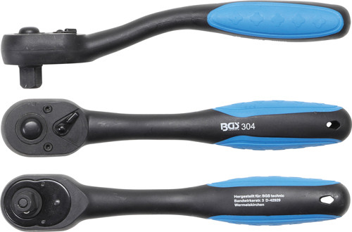 BGS Umschaltknarre, kunststoff-ummantelt | Abtrieb Außenvierkant 12,5 mm (1/2