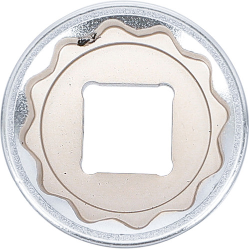 BGS Steckschlüssel-Einsatz Zwölfkant | Antrieb Innenvierkant 20 mm (3/4