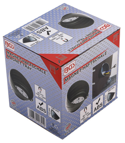 BGS Magnet-Haftschale | extra hoher Rand | Ø 145 mm