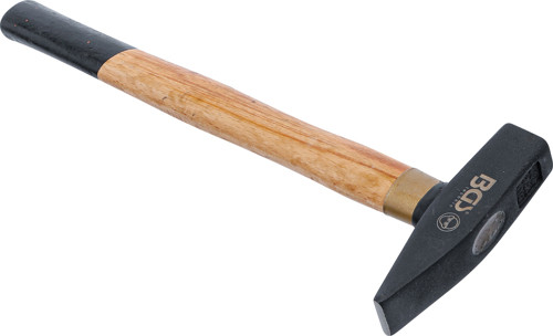 BGS Schlosserhammer | Holz-Stiel | DIN 1041 | 400 g