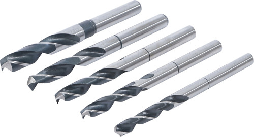BGS HSS-Bohrer-Satz | 10 - 11 - 12 - 13 - 15 mm | 5-tlg.