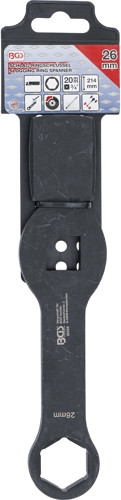 BGS Schlag-Ringschlüssel | Sechskant | mit 2 Schlagflächen | SW 26 mm
