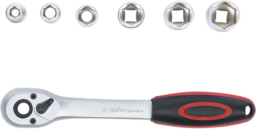 BGS Steckschlüssel-Satz | Antrieb 10 mm (3/8