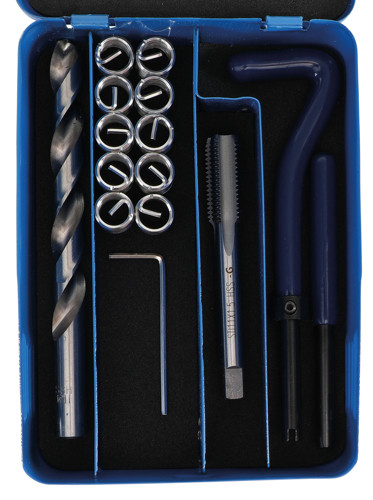 BGS Gewinde-Reparatursatz | M11 x 1,5 mm | 14-tlg.