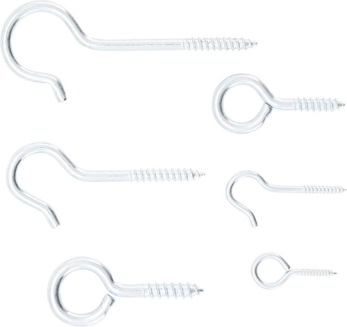 BGS Schraubhaken-Sortiment | 151-tlg.