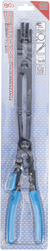 BGS Doppelgelenk-Schlauchklemmenzange | 0 - 40 mm | 440 mm