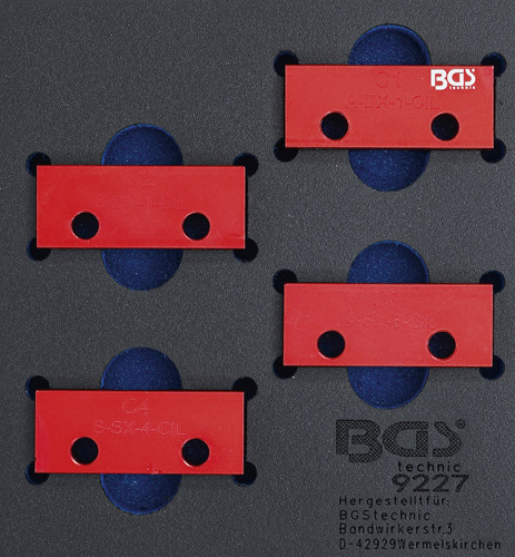 BGS Werkstattwageneinlage 1/6: Nockenwellen-Arretierwerkzeug-Satz | für Alfa Romeo / Lancia 3.0l V6 24V