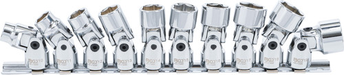 BGS Kardangelenk-Einsatz-Satz Sechskant | Antrieb Innenvierkant 10 mm (3/8