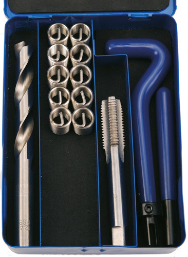 BGS Gewinde-Reparatursatz | M12 x 1,75 mm | 14-tlg.