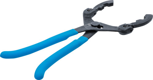 BGS Spezial-Zange für Öl- und Kraftstofffilter mit abwinkelbaren Backen