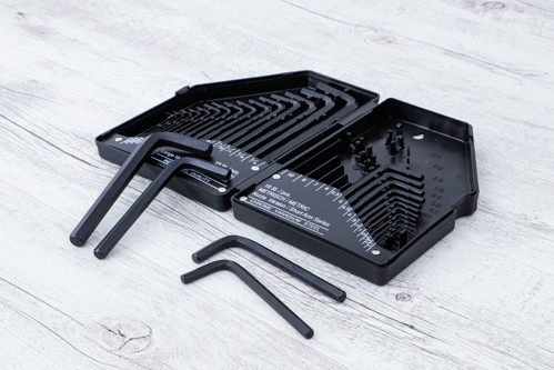 BGS Winkelschlüssel-Satz | Zollmaße/metrisch | Innensechskant | 30-tlg.