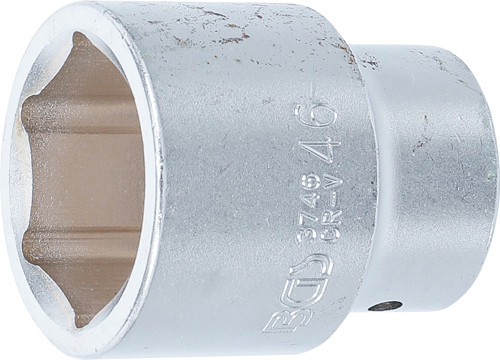 BGS Steckschlüssel-Einsatz Sechskant | Antrieb Innenvierkant 25 mm (1