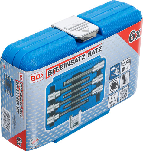 BGS Bit-Einsatz-Satz | Antrieb Innenvierkant 12,5 mm (1/2