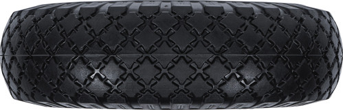 BGS Rad für Sackkarren / Bollerwagen | PU, rot / schwarz | 260 mm