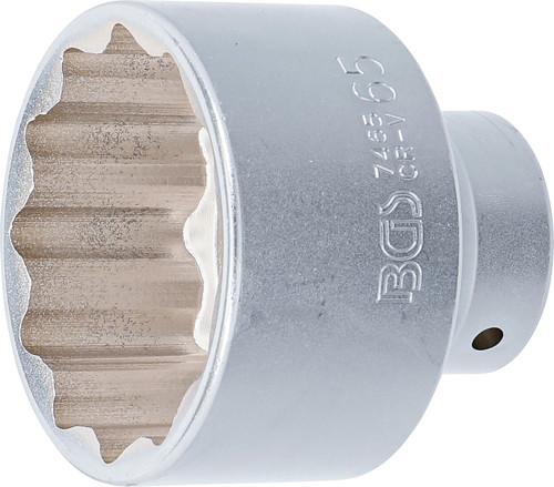 BGS Steckschlüssel-Einsatz Zwölfkant | Antrieb Innenvierkant 20 mm (3/4