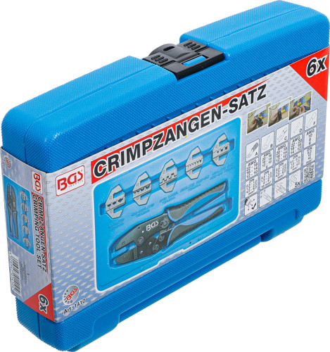 BGS Crimpzangen-Satz | mit 5 Paar Backen