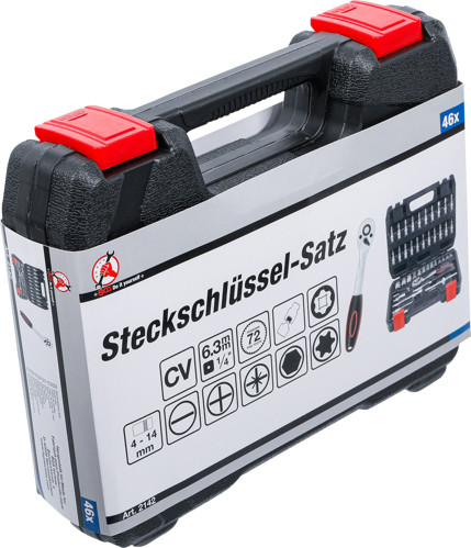 BGS Steckschlüssel-Satz | Antrieb 6,3 mm (1/4