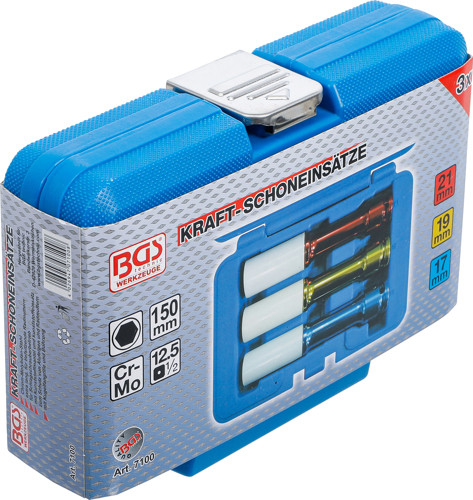 BGS Kraft-Schoneinsatz-Satz | Antrieb Innenvierkant 12,5 mm (1/2