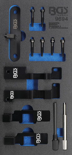 BGS Werkstattwageneinlage 1/3: Motor-Einstellwerkzeug-Satz | für Land Rover 3.6 TD V8