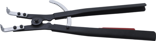 BGS Sprengringzange | abgewinkelt | für Außensprengringe | 500 mm