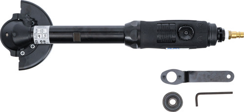 BGS Druckluft-Trennschneider | extra lang | flacher Kopf | 376 mm