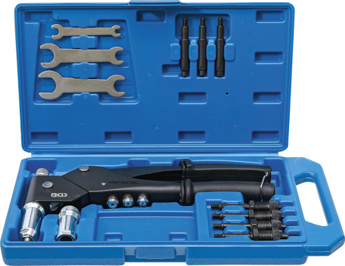 BGS Nietzangen-Satz | für Standardnieten, Nietmuttern und Nietbolzen