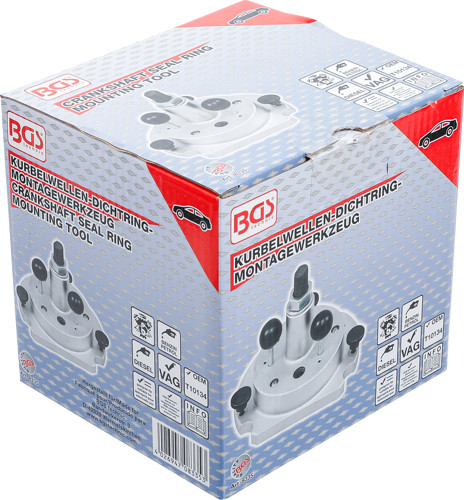 BGS Kurbelwellen-Dichtring-Montagewerkzeug | für VAG Benzin- & Dieselmotoren