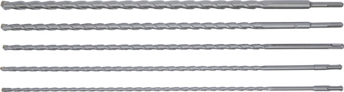 BGS Mauer-Durchbruch-Bohrer-Satz | SDS-Schaft | 8 - 20 mm | 5-tlg.