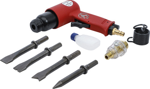 BGS Druckluft-Meißelhammer mit Werkzeugsatz | 8-tlg.