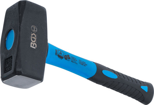 BGS Fäustel | Fiberglasstiel | DIN 6475 | 2000 g